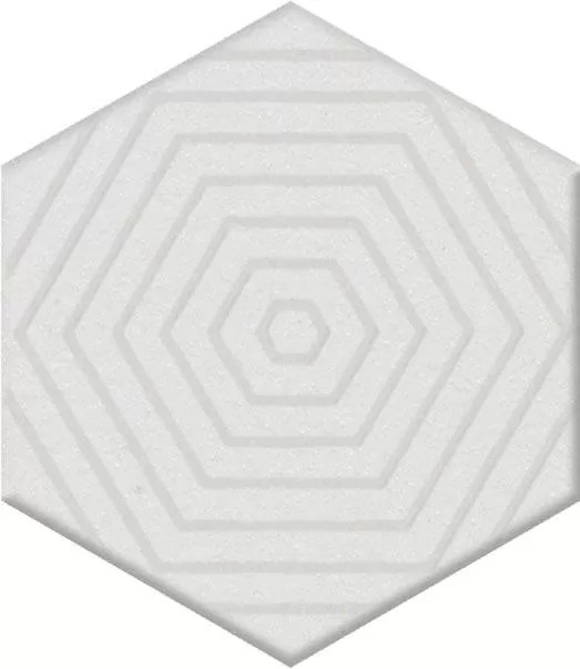 Декор Агуста белый матовый 6x5,2x0,69