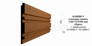 Декоративная панель Kr200SP-7/2.7