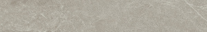 Плинтус Эстерель серый светлый матовый обрезной 60x9,5x0,9