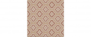 Kerama Marazzi Декор Агуста 2 оранжевый матовый 9,8x9,8x0,7