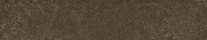 Плинтус Руссильон коричневый тёмный матовый обрезной 60x9,5x0,9