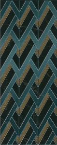 Декор Алькала глянцевый 2 20x50x0,8