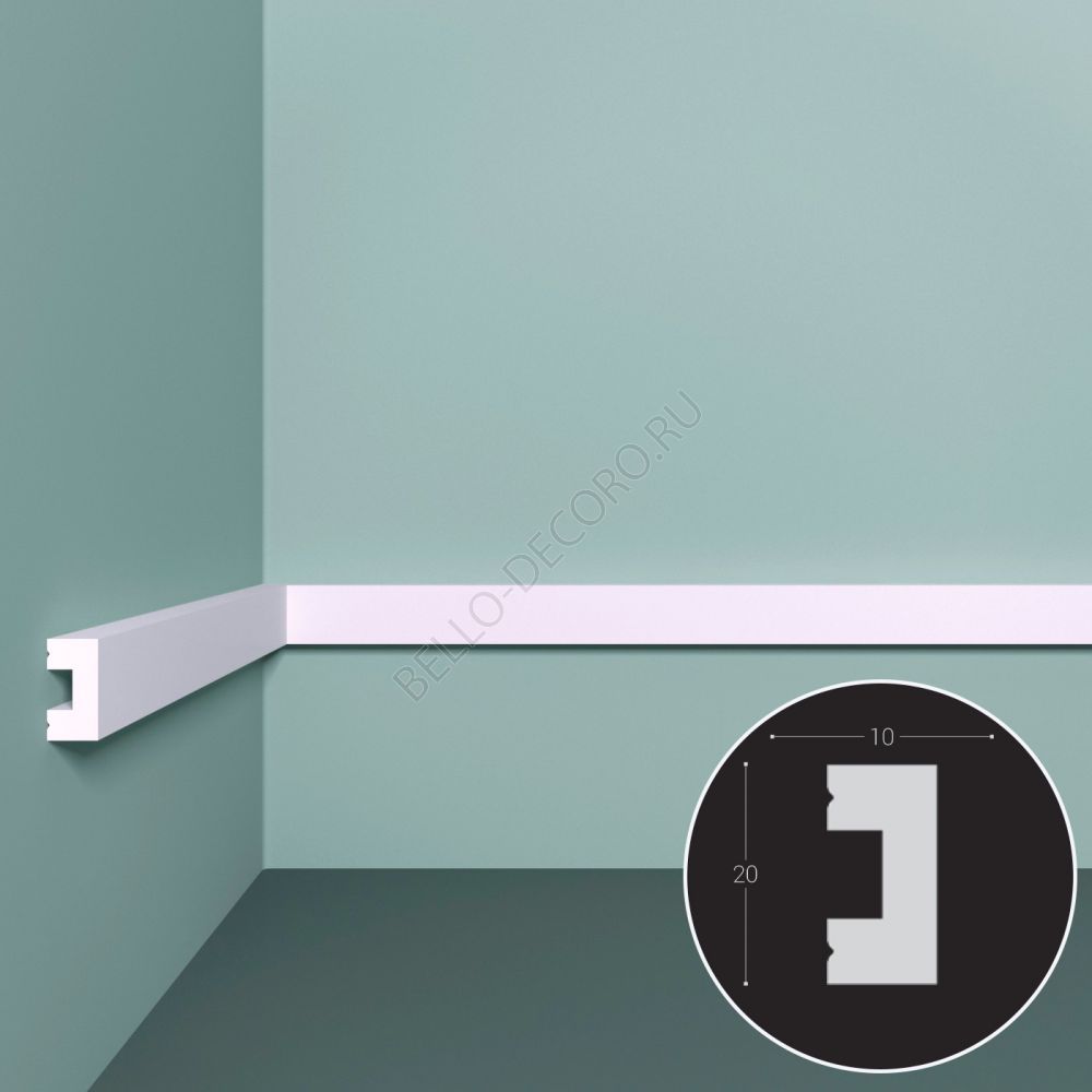 bello deco Молдинг  М 19 (20х10)