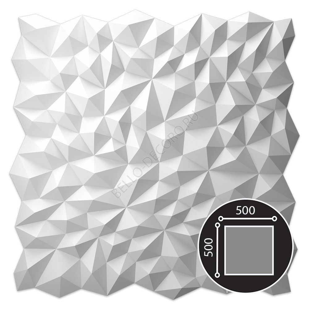 3D панель Bello Deco   СП 15/500*500