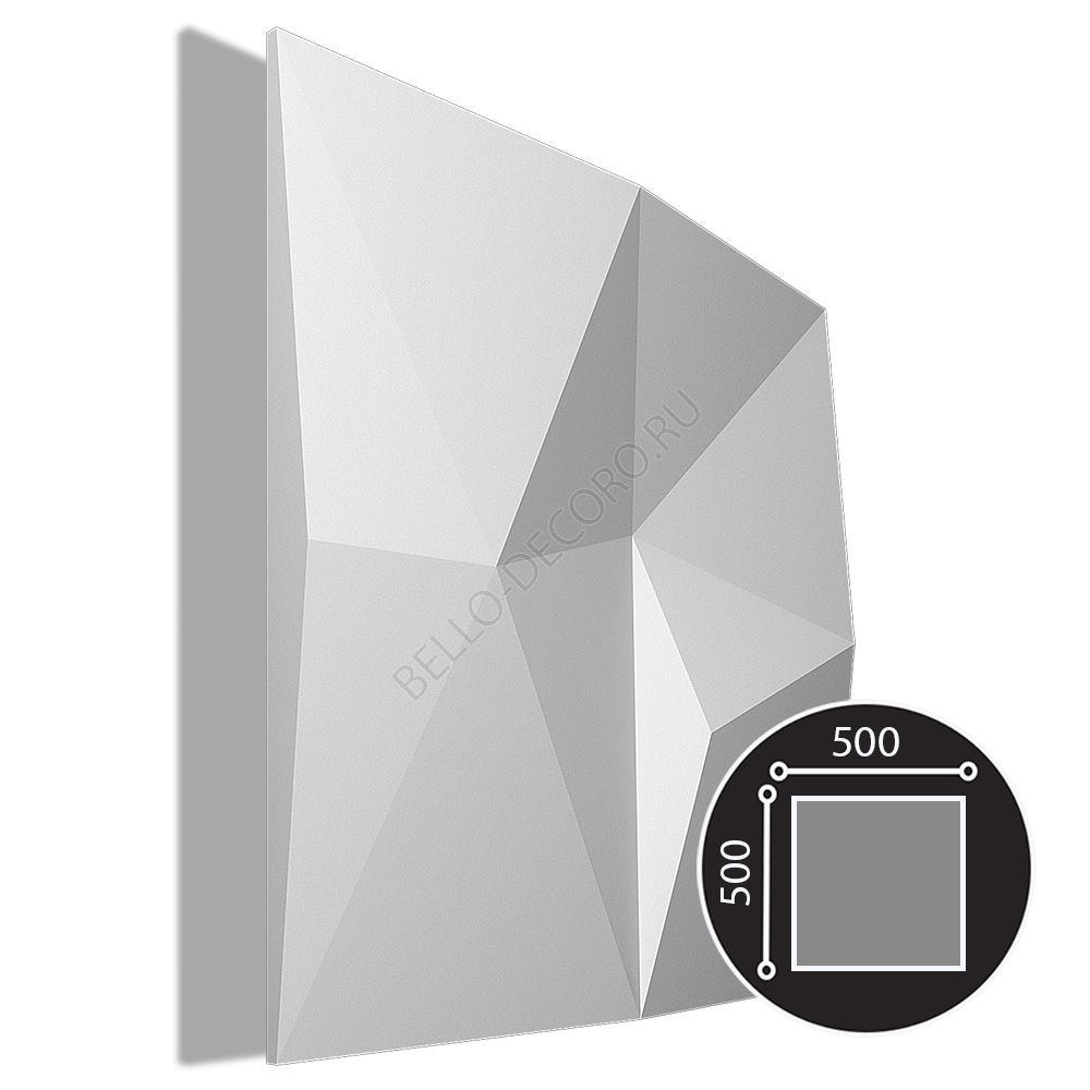3D панель Bello Deco   СП 16/500*500