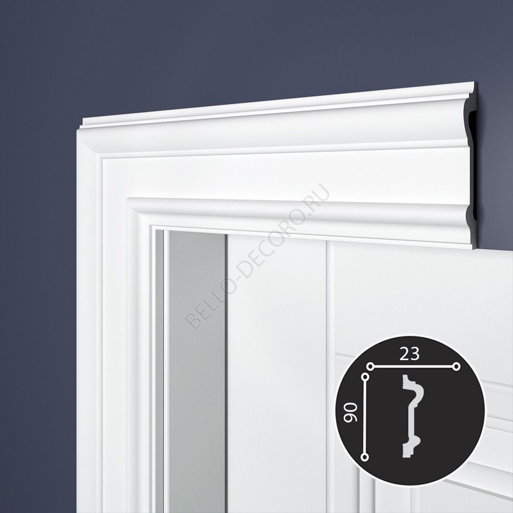 bello deco Наличник   Н 1  (90х23)