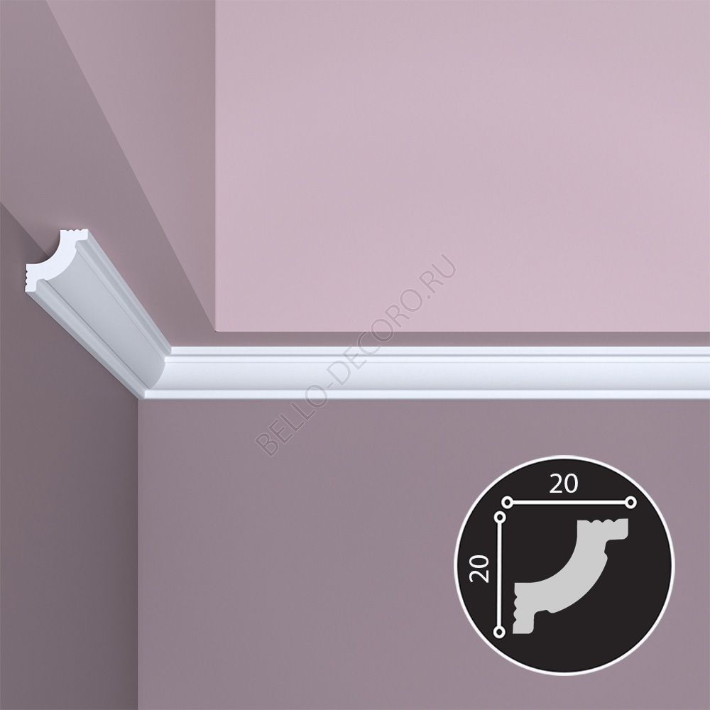 bello deco Угол  У 5 (20x20)