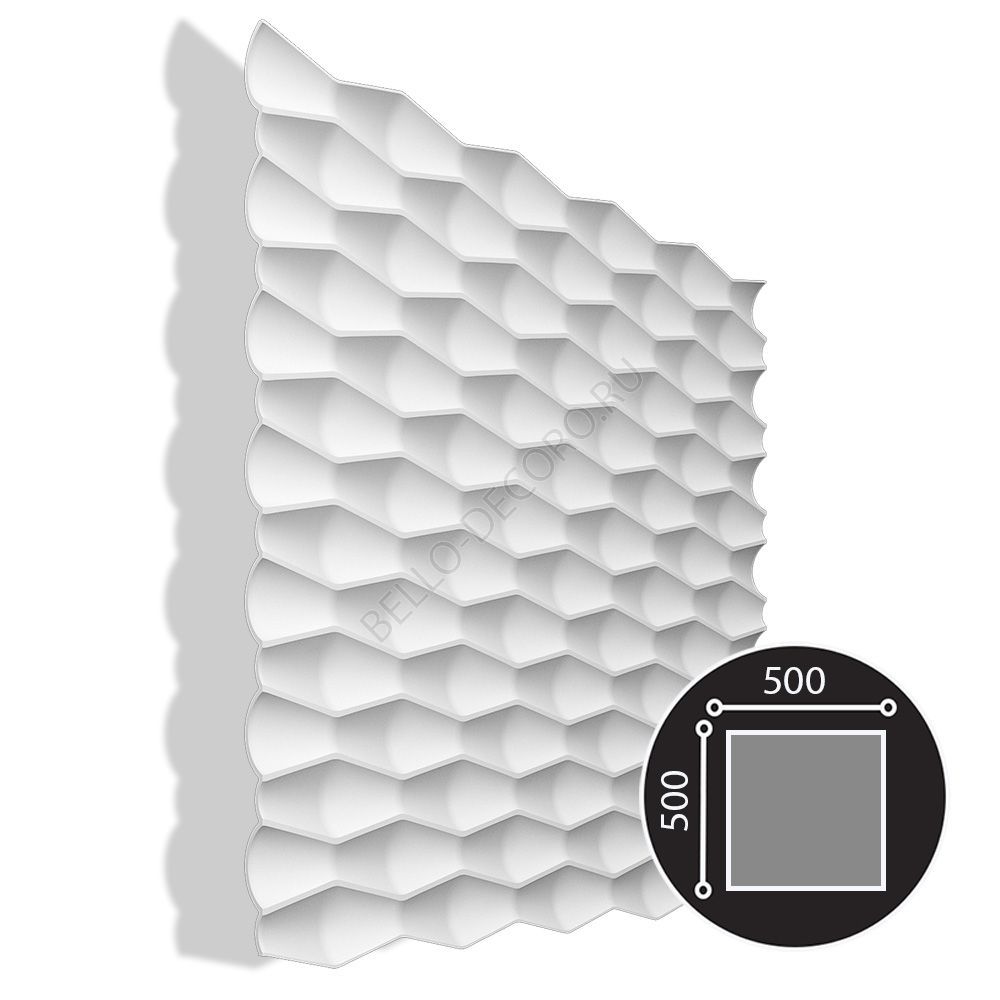 3D панель Bello Deco  СП 17/500*500