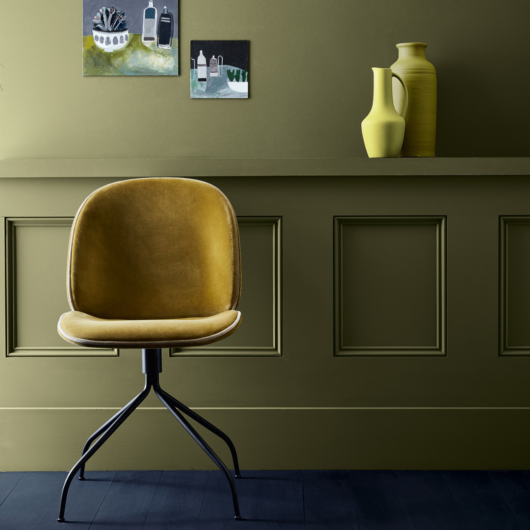 Краска Little Greene цвет Olive Colour 72