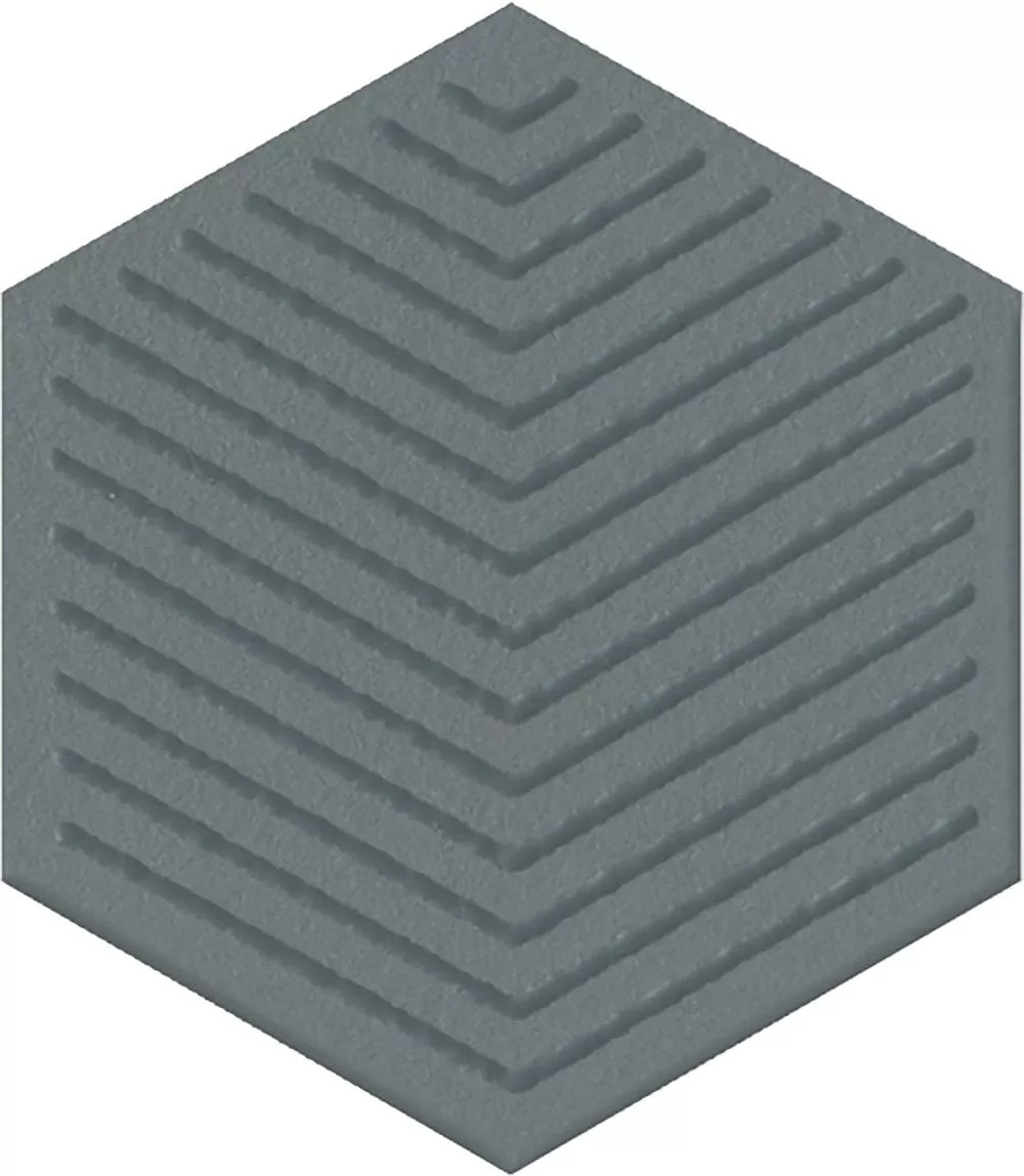 Декор Агуста синий матовый 6x5,2x0,69