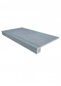 Estima Комплект (Ступень SR02 (33x120) непол. (прямоугол. бортик) с насечками + Подступенок (14,5x120))